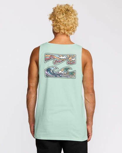 Crayon Wave Tank - Sea Glass | Billabong