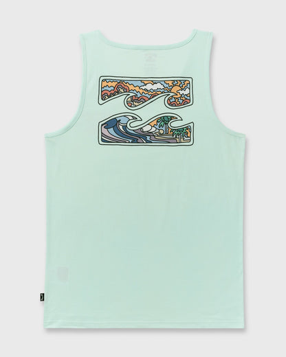 Crayon Wave Tank - Sea Glass | Billabong