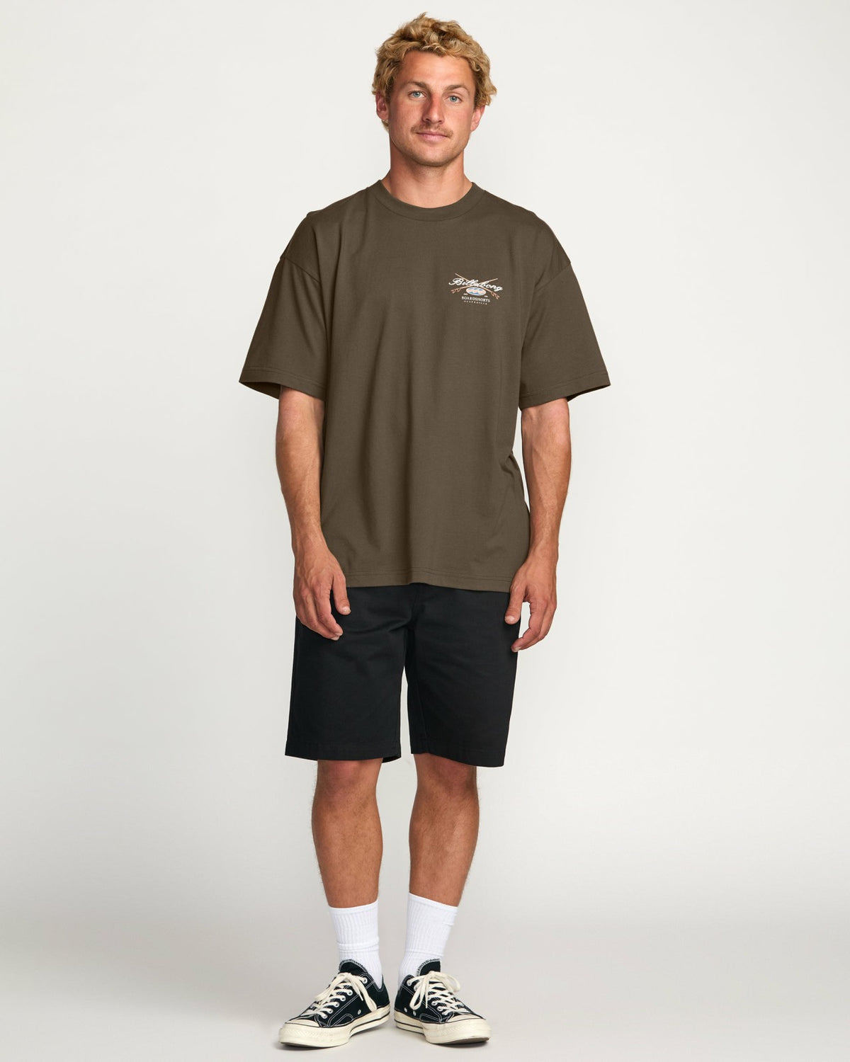 Crossboards OG Tee - Brown | Billabong