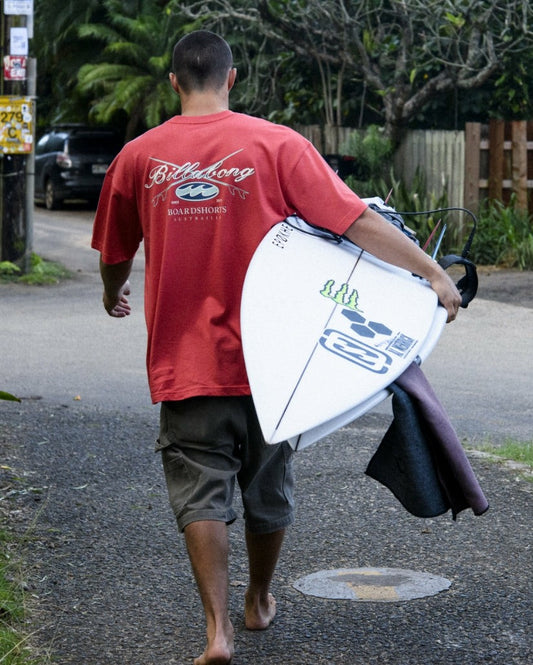 Crossboards OG Tee - Burnt Red | Billabong