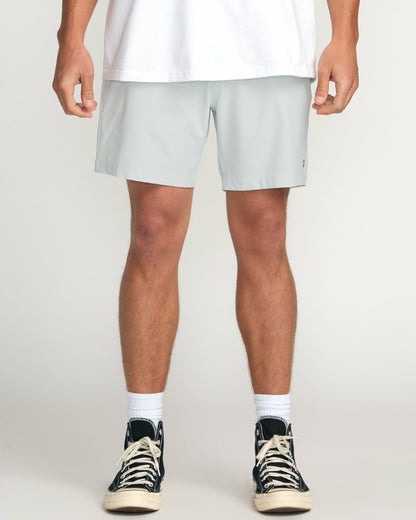 Crossfire Submersible 17" Hybrid Shorts - Ash Blue | Billabong