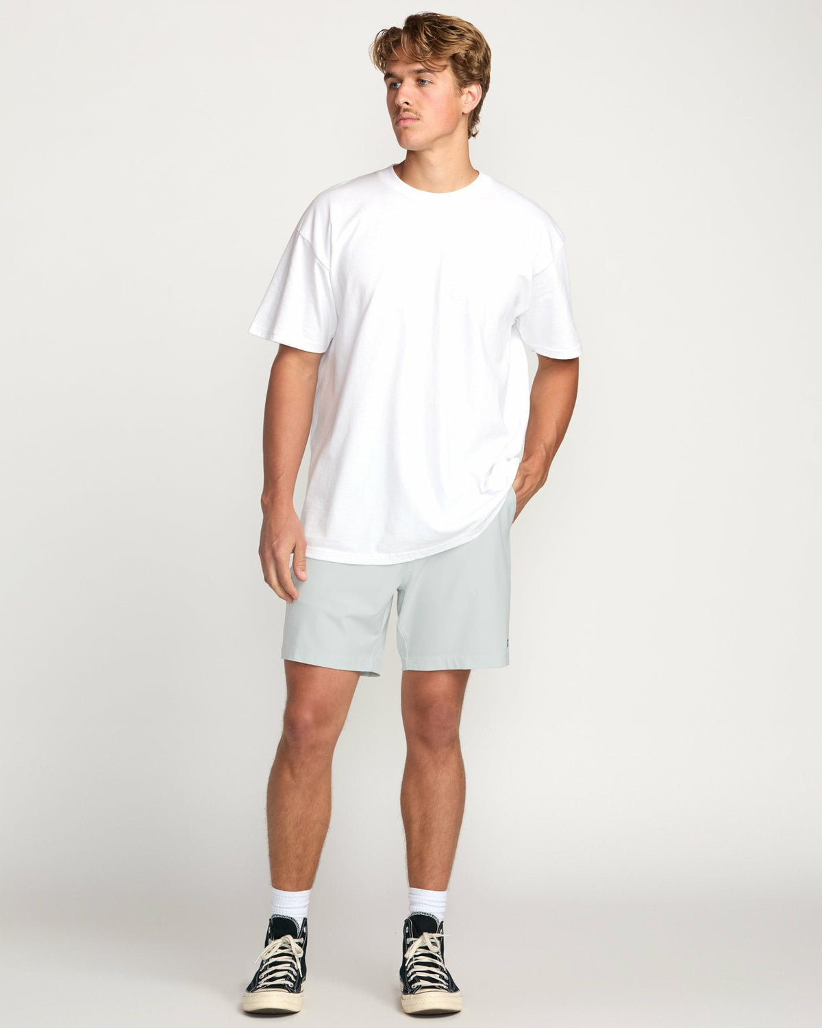 Crossfire Submersible 17" Hybrid Shorts - Ash Blue | Billabong