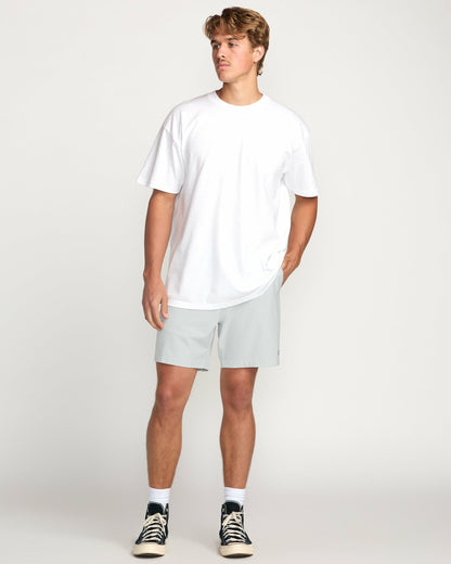Crossfire Submersible 17" Hybrid Shorts - Ash Blue | Billabong