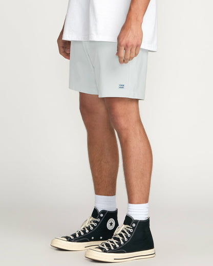 Crossfire Submersible 17" Hybrid Shorts - Ash Blue | Billabong