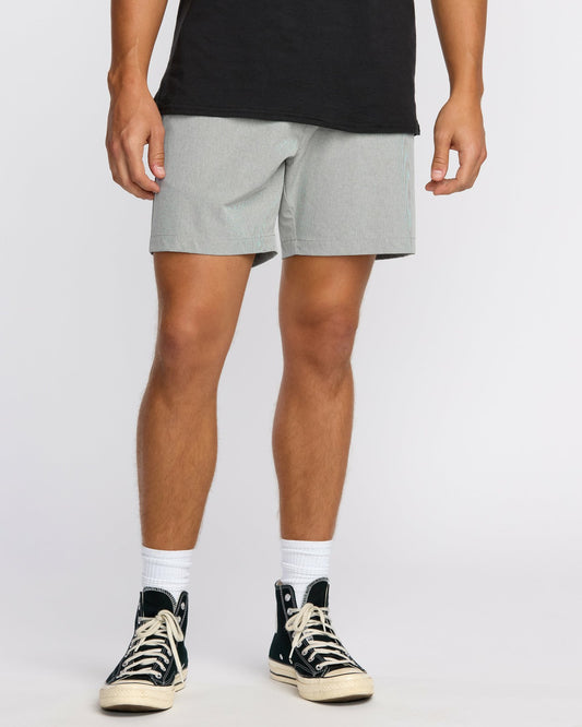 Crossfire Submersible 17" Hybrid Shorts - Green Ash | Billabong