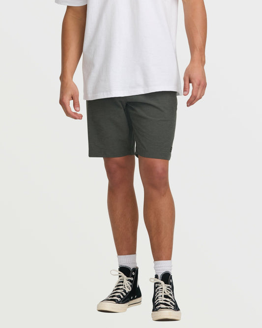 Crossfire Submersible 19" Hybrid Shorts - Asphalt | Billabong