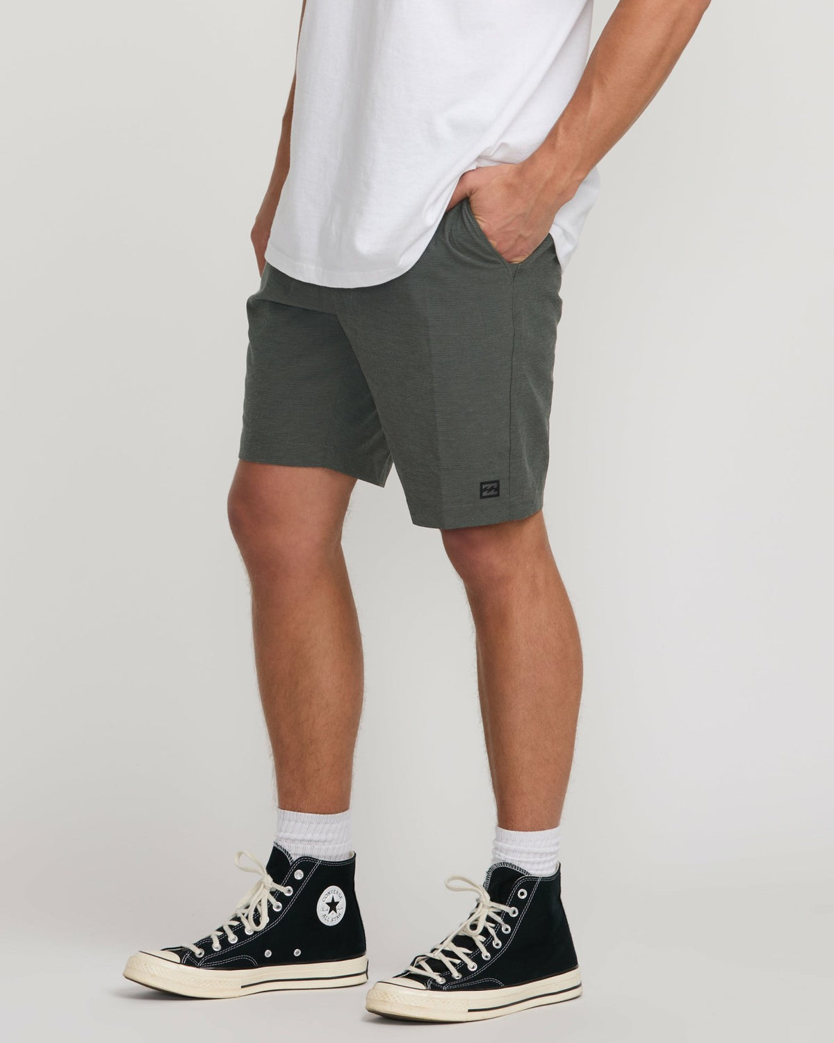Crossfire Submersible 19" Hybrid Shorts - Asphalt | Billabong