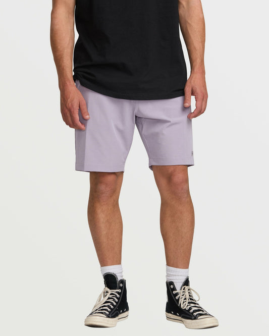 Crossfire Submersible 19" Hybrid Shorts - Light Purple | Billabong