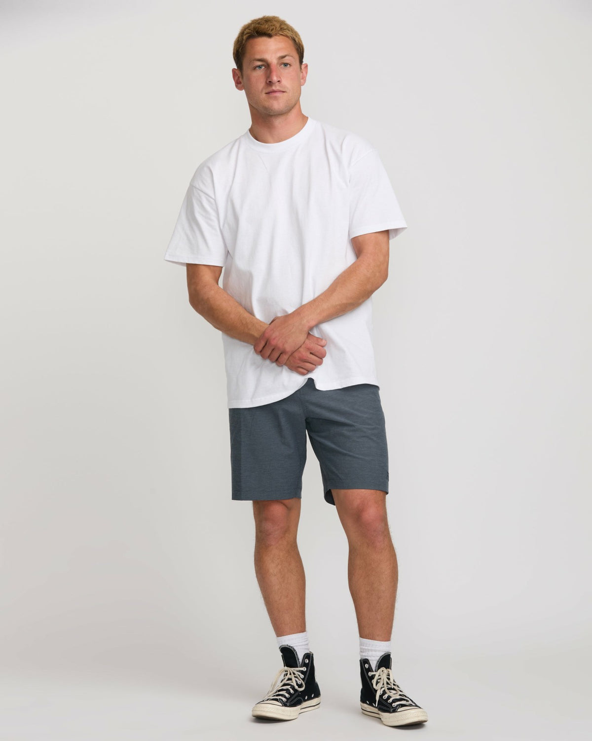 Crossfire Submersible 19" Hybrid Shorts - Navy | Billabong