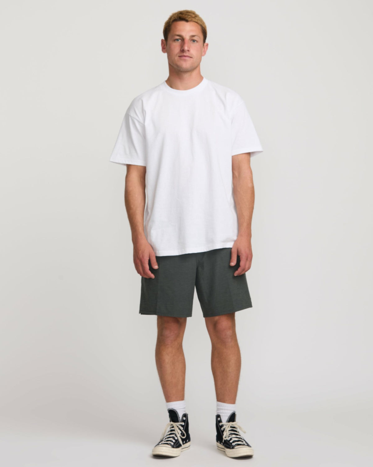 Crossfire Elastic Submersible 18" Hybrid Shorts - Asphalt | Billabong