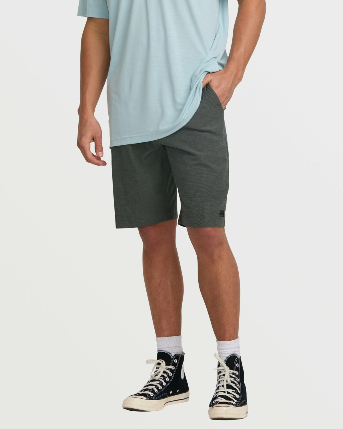 Crossfire Submersible 21" Hybrid Shorts - Asphalt | Billabong