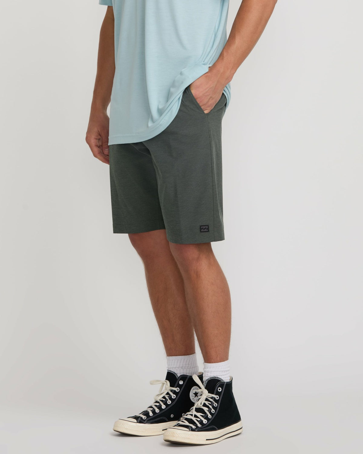 Crossfire Submersible 21" Hybrid Shorts - Asphalt | Billabong