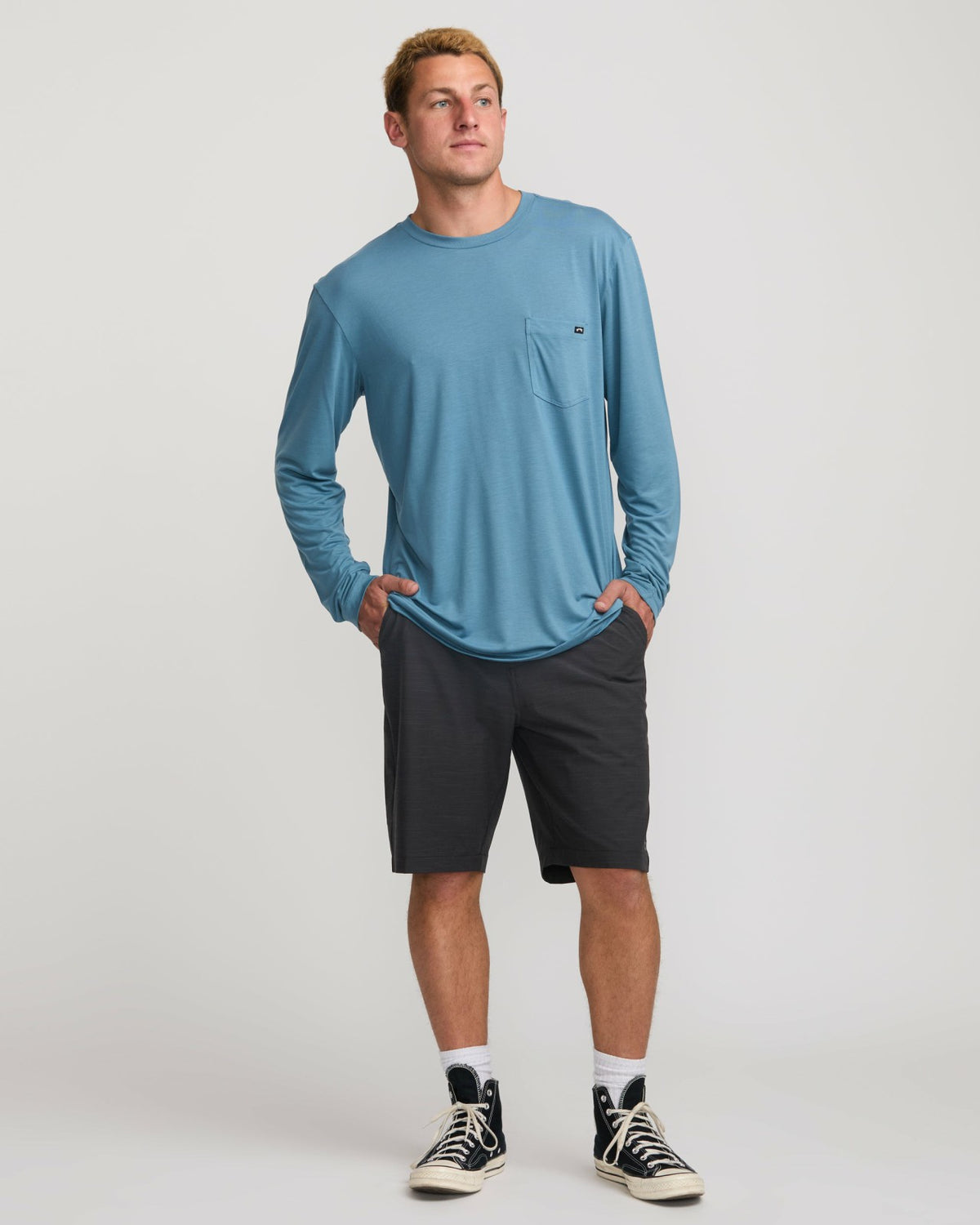 Crossfire Submersible 21" Hybrid Shorts - Black | Billabong