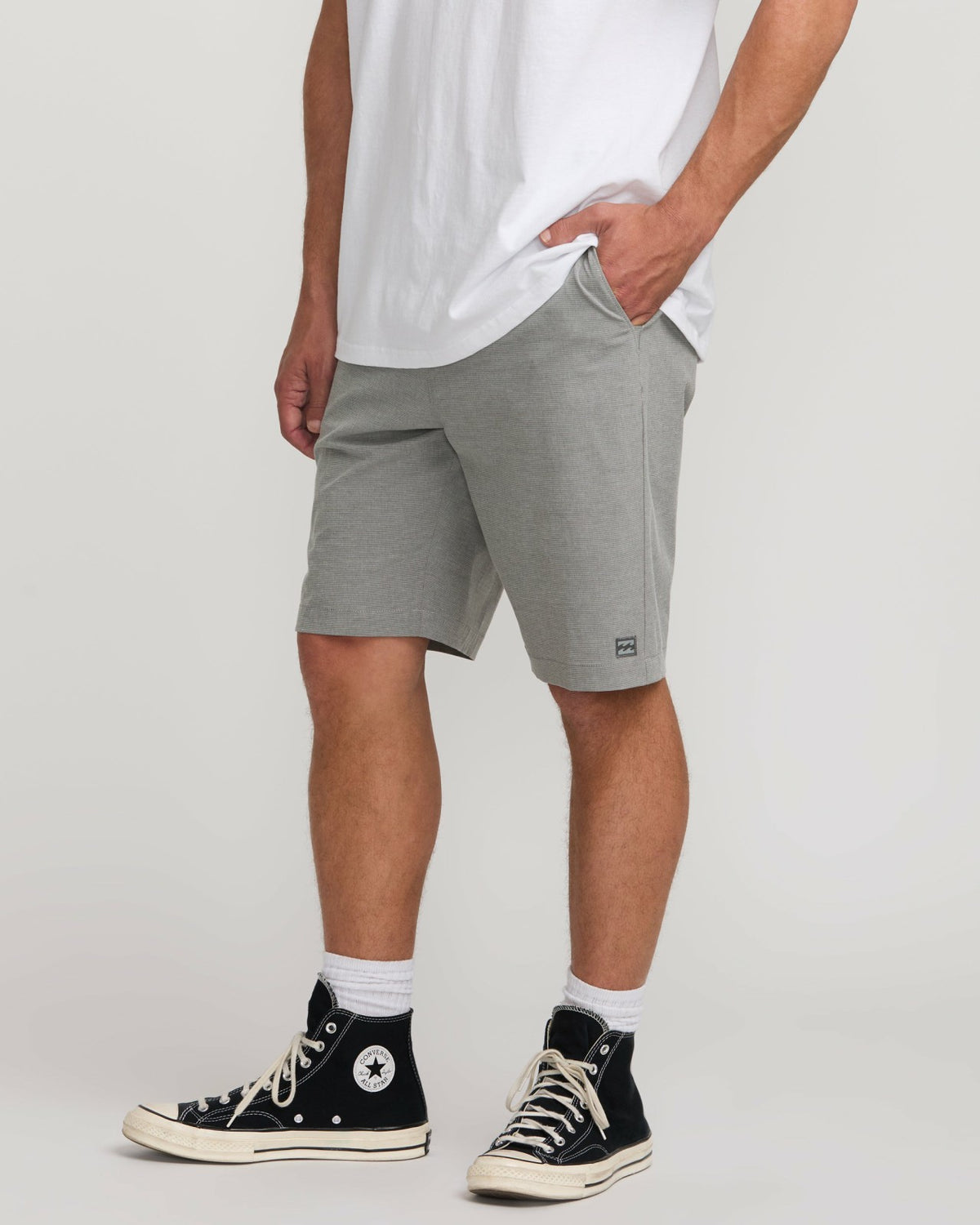Crossfire Submersible 21" Hybrid Shorts - Gray | Billabong
