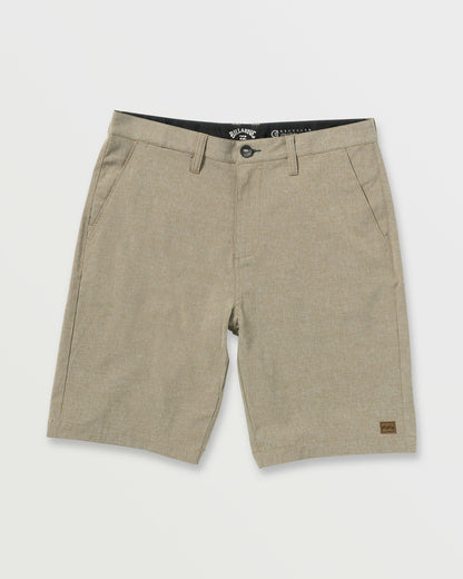 Crossfire Submersible 21" Hybrid Shorts - Khaki | Billabong
