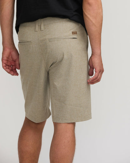 Crossfire Submersible 21" Hybrid Shorts - Khaki | Billabong