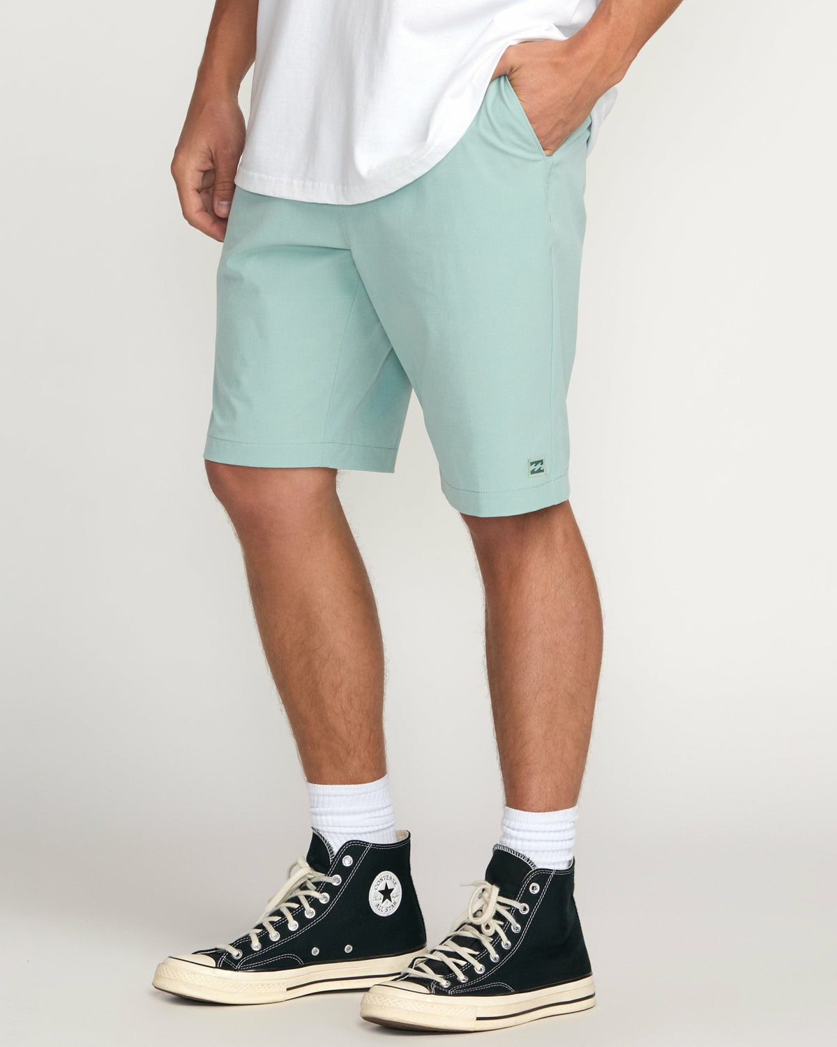 Crossfire Submersible 21" Hybrid Shorts - Seafoam | Billabong