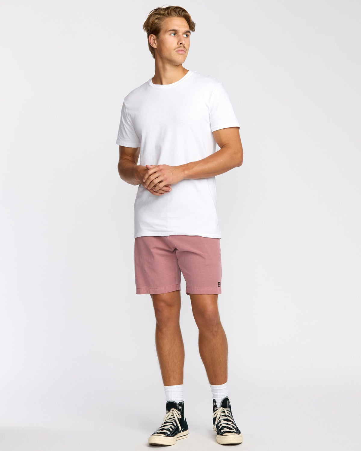 Crossfire Wave Wash Submersible 18" Hybrid Shorts - Dusty Rose | Billabong