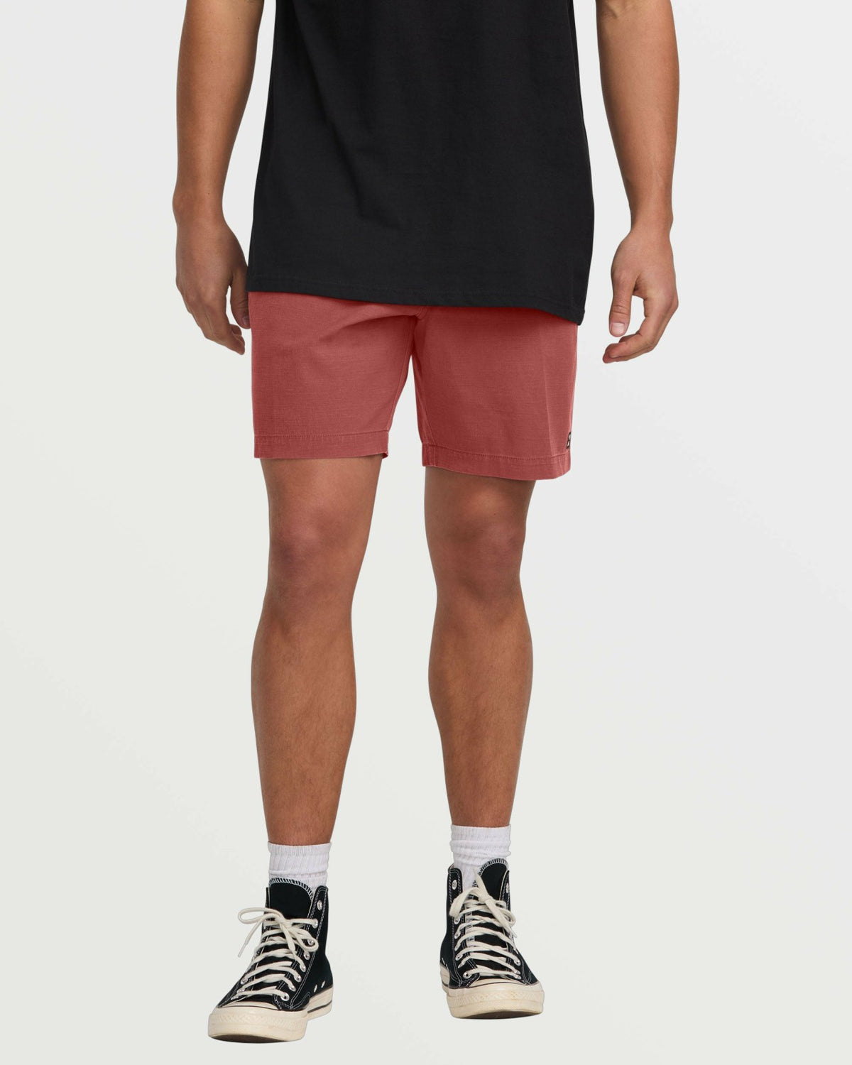 Crossfire Wave Wash Submersible 18" Hybrid Shorts - Dusty Red | Billabong