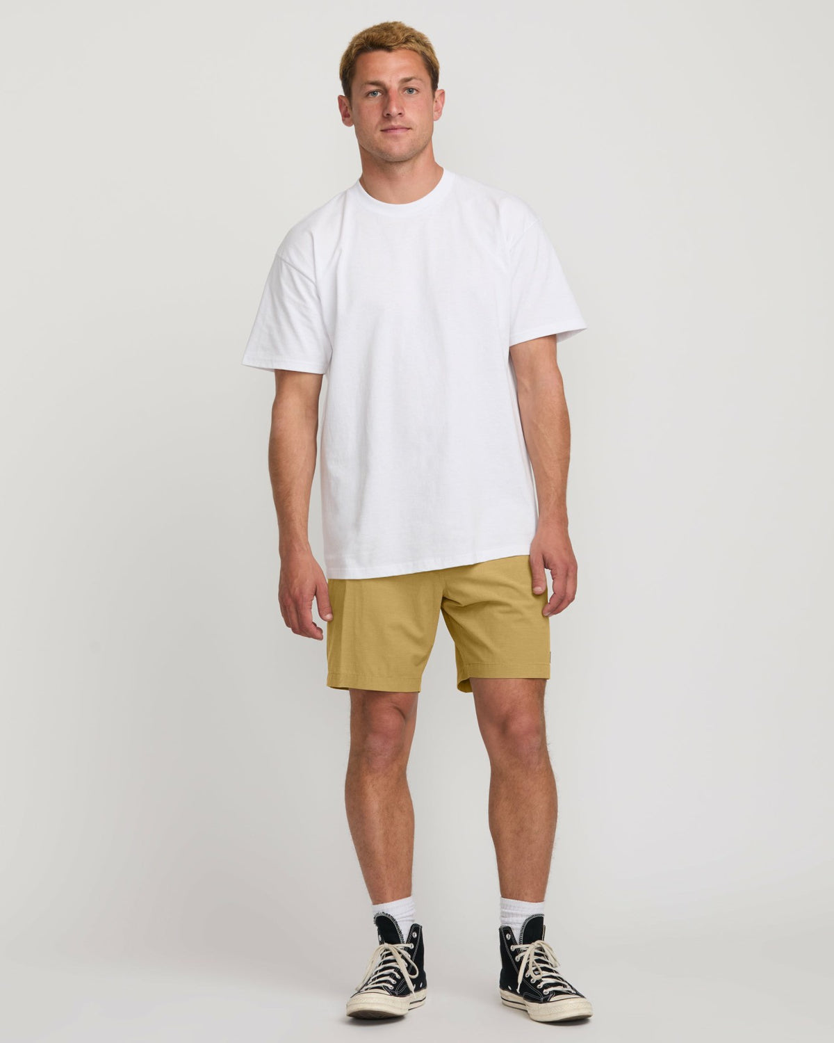 Crossfire Wave Wash Submersible 18" Hybrid Shorts - Khaki | Billabong