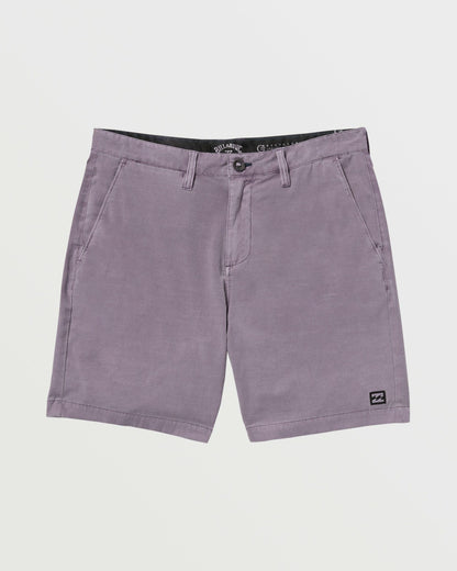 Crossfire Wave Wash Submersible 18" Hybrid Shorts - Light Purple | Billabong
