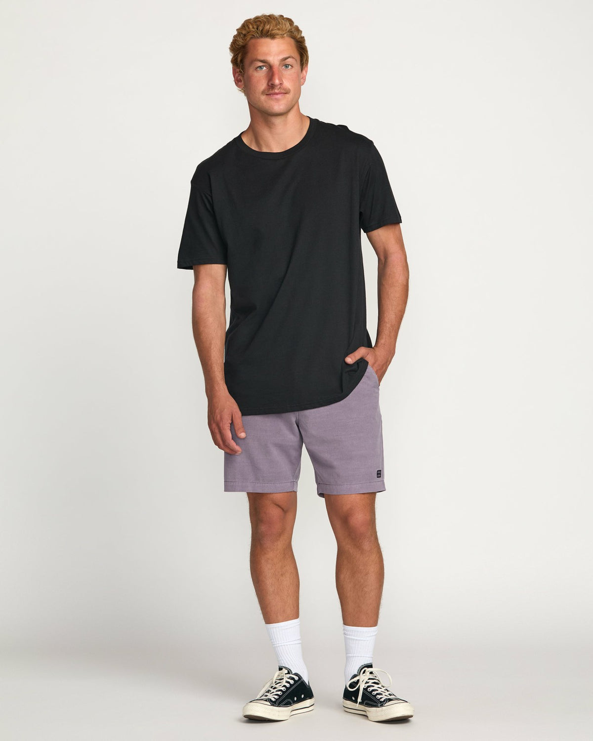 Crossfire Wave Wash Submersible 18" Hybrid Shorts - Light Purple | Billabong
