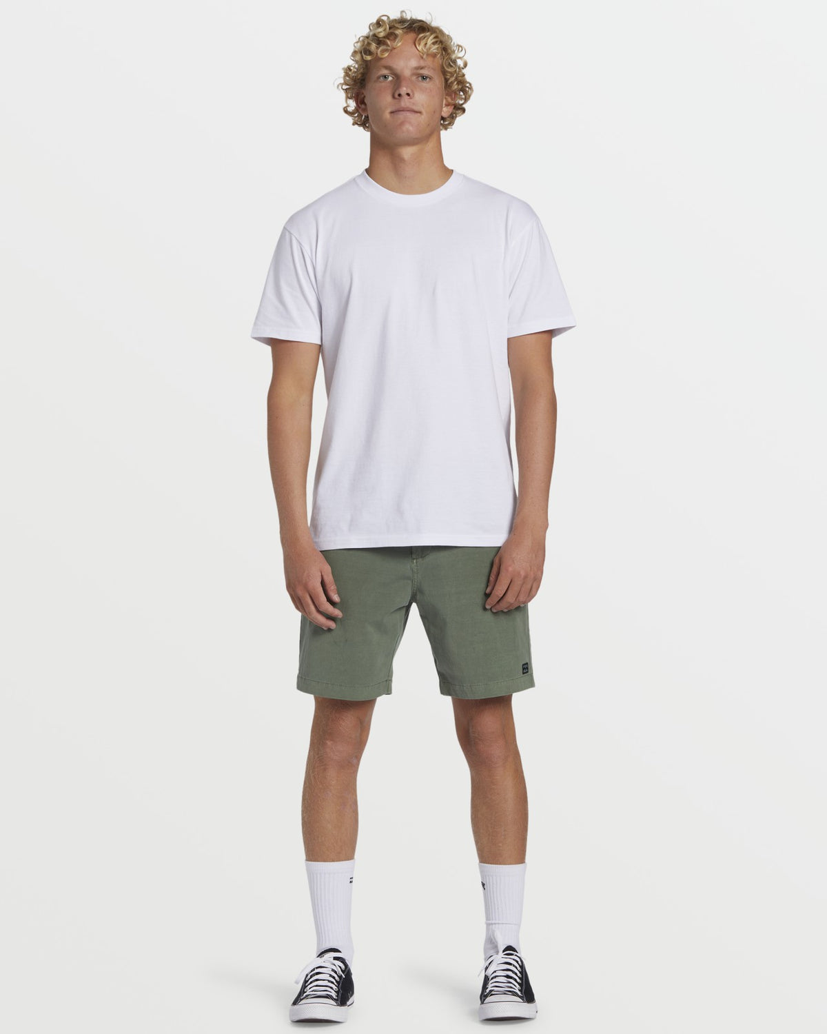Crossfire Wave Wash Submersible 18" Hybrid Shorts - Sage | Billabong