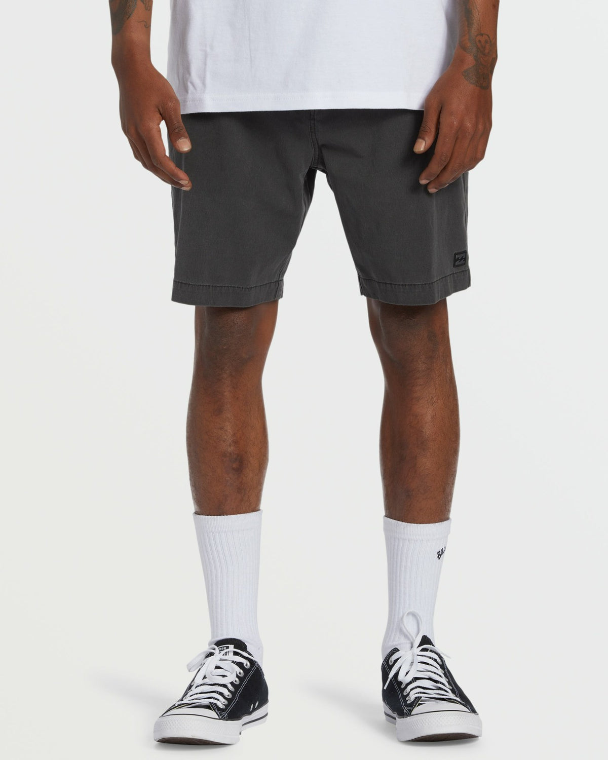 Crossfire Wave Wash Submersible 18" Hybrid Shorts - Washed Black | Billabong