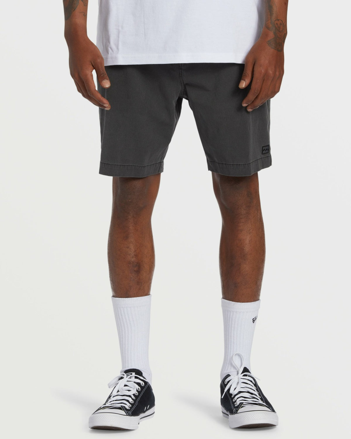 Crossfire Wave Wash Submersible 18" Hybrid Shorts - Washed Black | Billabong