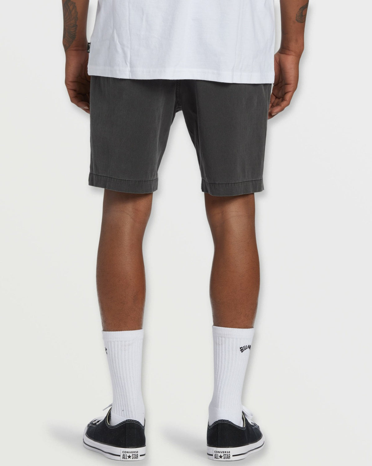 Crossfire Wave Wash Submersible 18" Hybrid Shorts - Washed Black | Billabong