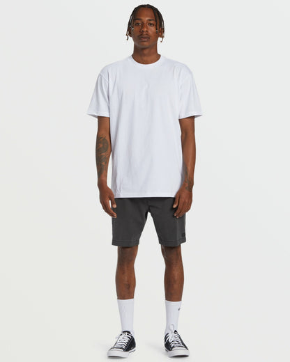 Crossfire Wave Wash Submersible 18" Hybrid Shorts - Washed Black | Billabong