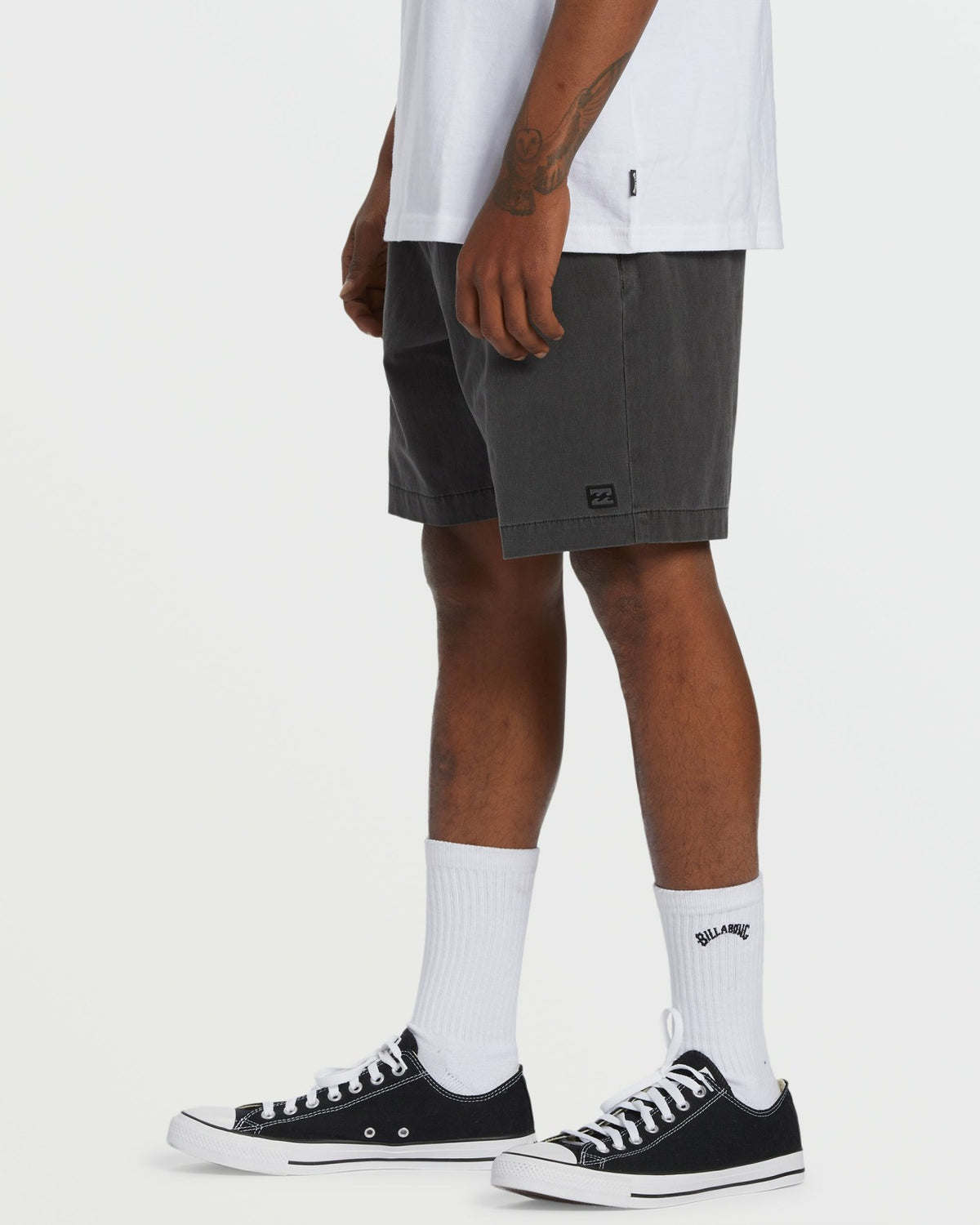 Crossfire Wave Wash Submersible 18" Hybrid Shorts - Washed Black | Billabong