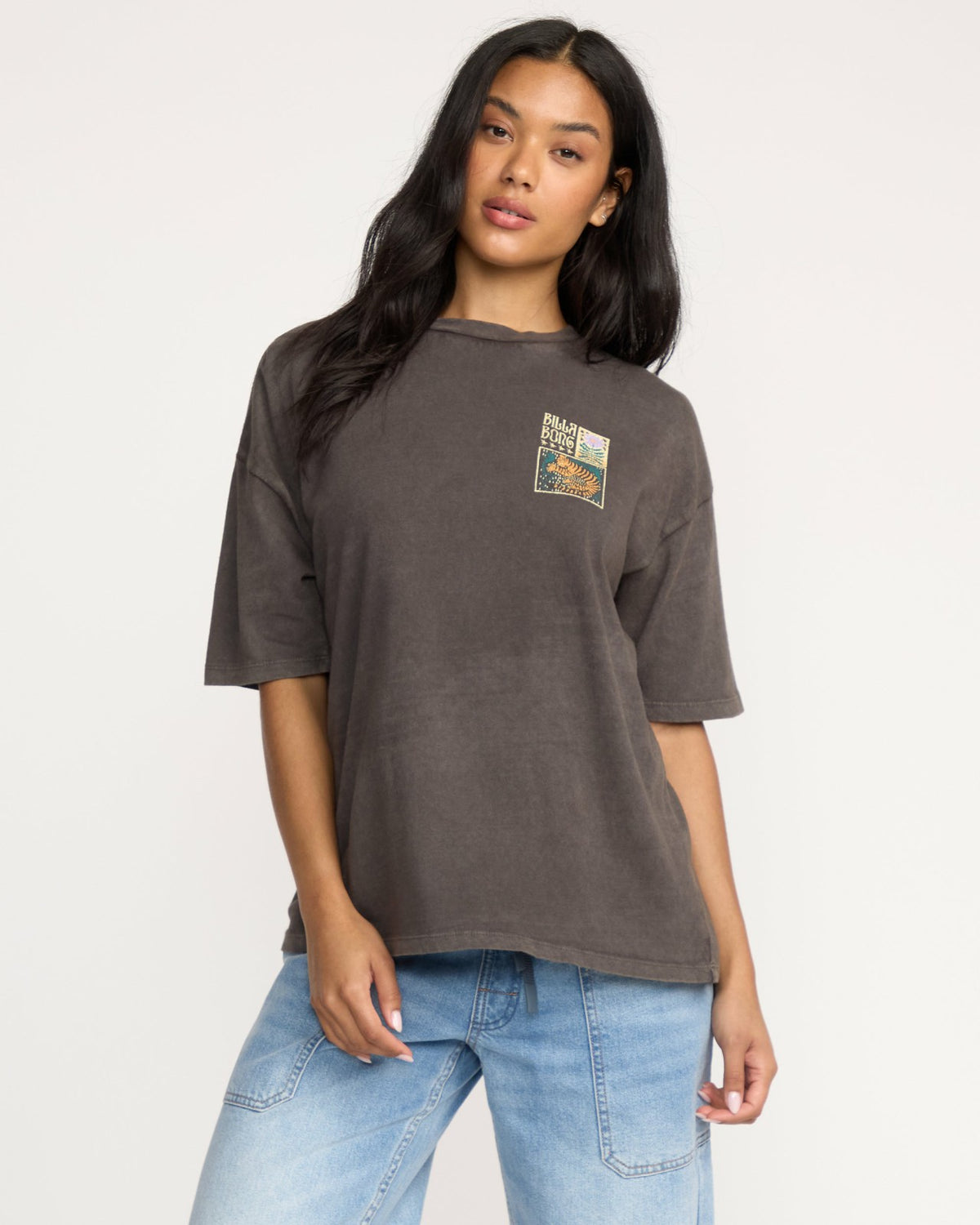 Daydream Away T-Shirt - Off Black | Billabong