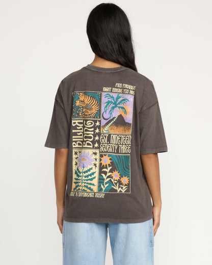 Daydream Away T-Shirt - Off Black | Billabong