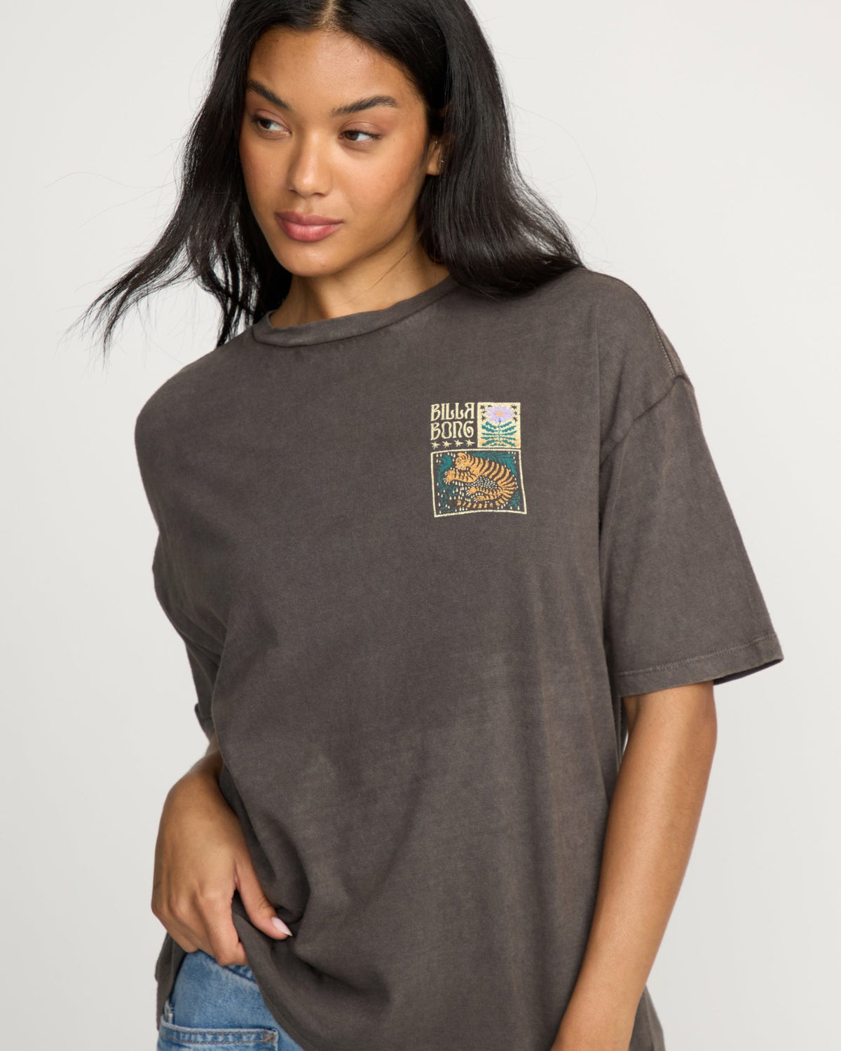 Daydream Away T-Shirt - Off Black | Billabong