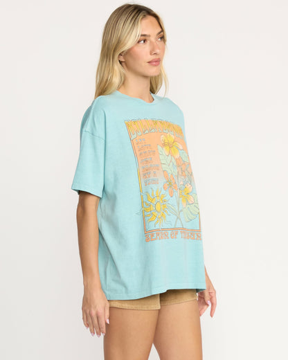 Daylight Blooms Tee - Misty Blue | Billabong