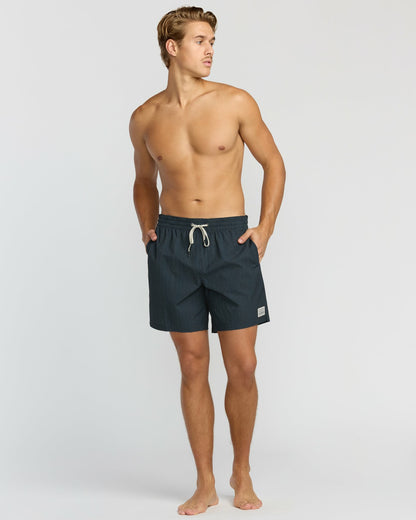 Day Trip Garage Laybacks 16" Trunks - Eclipse | Billabong