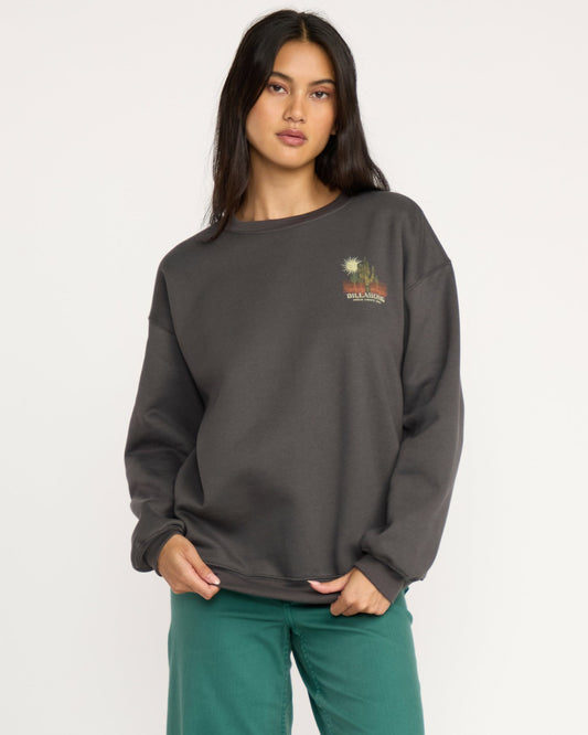 Desert Break Crewneck Sweatshirt - Off Black | Billabong