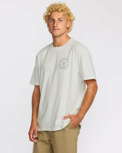 Desert Flower Regular Short Sleeve T-Shirt - Off White | Billabong