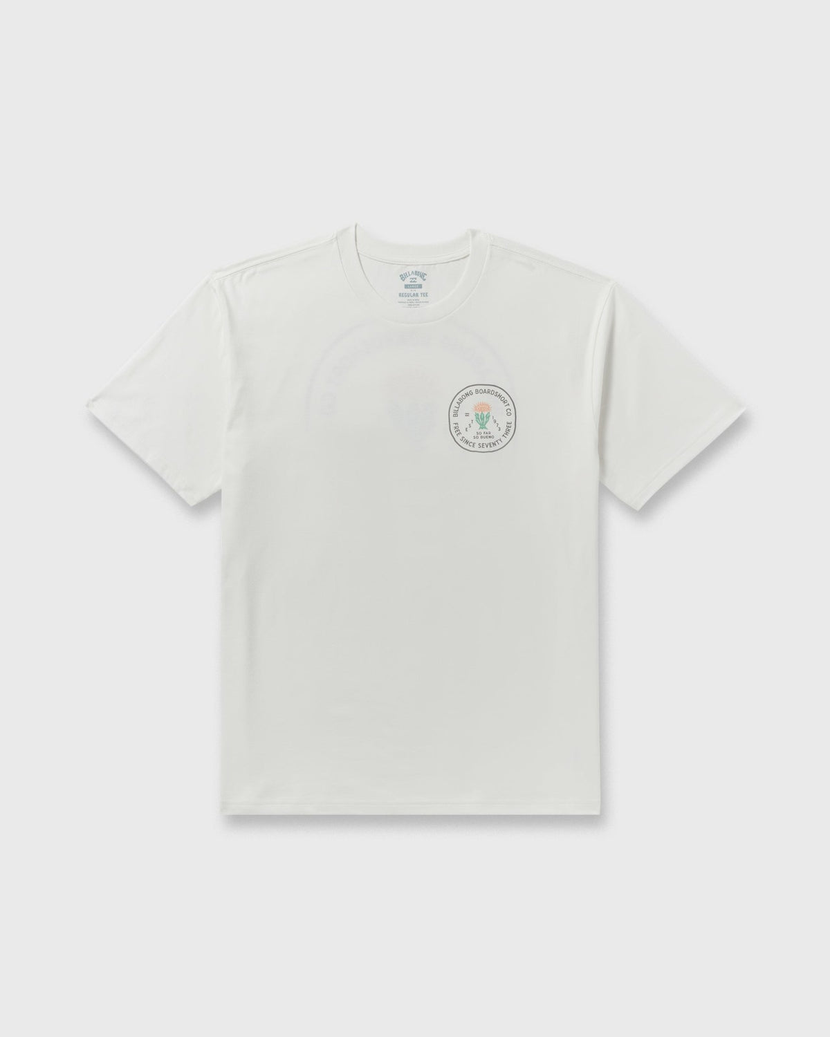 Desert Flower Regular Short Sleeve T-Shirt - Off White | Billabong