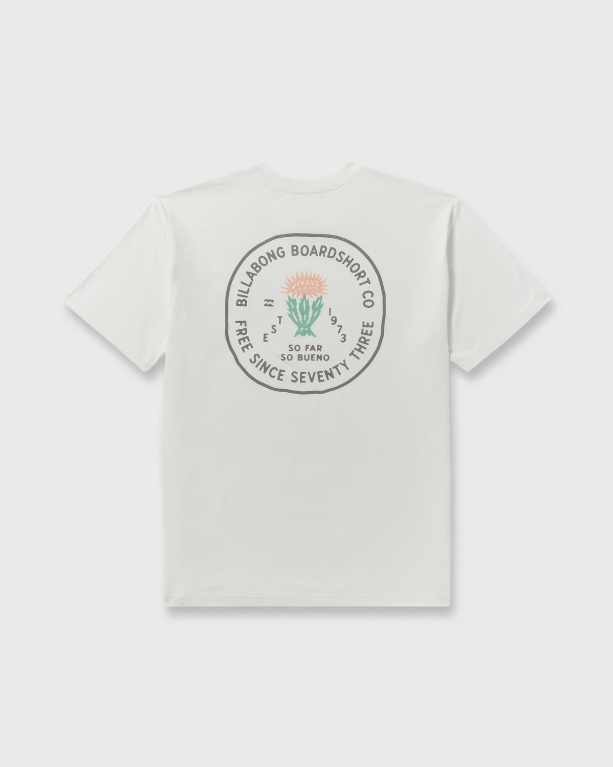 Desert Flower Regular Short Sleeve T-Shirt - Off White | Billabong