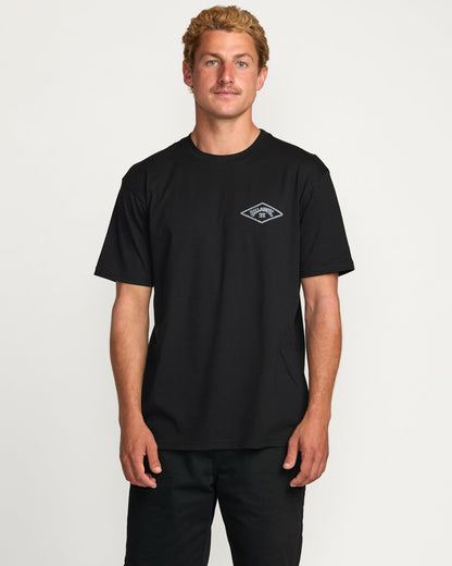 Diamond Arch Premium Tee - Black | Billabong