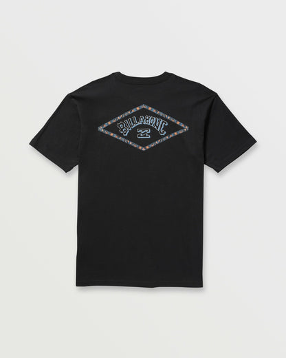 Diamond Arch Premium Tee - Black | Billabong