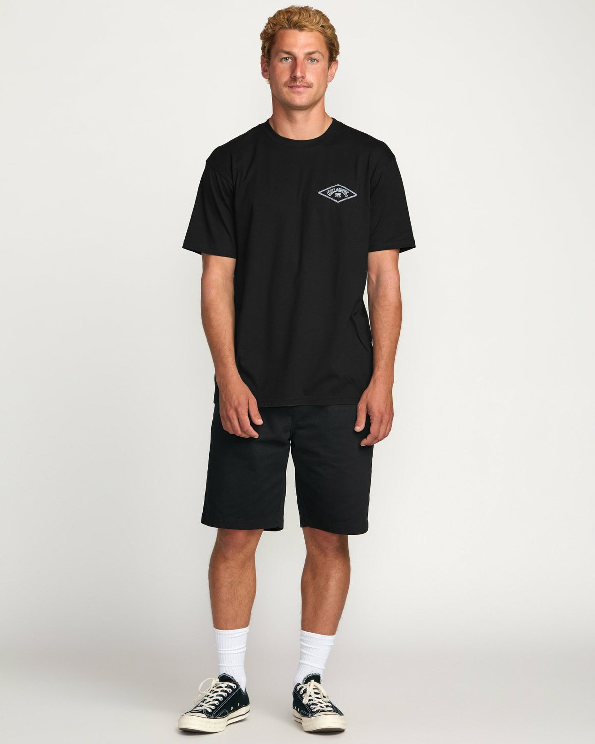 Diamond Arch Premium Tee - Black | Billabong