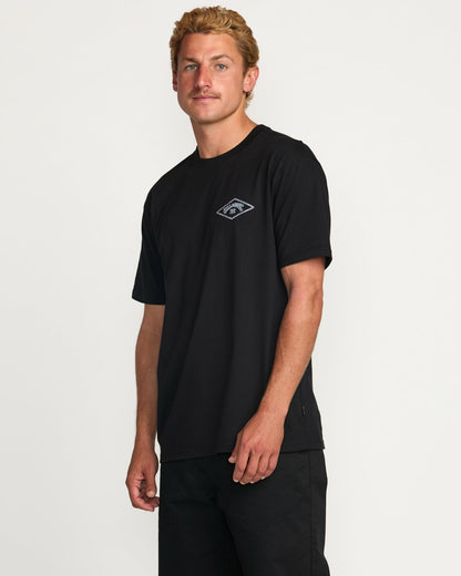 Diamond Arch Premium Tee - Black | Billabong