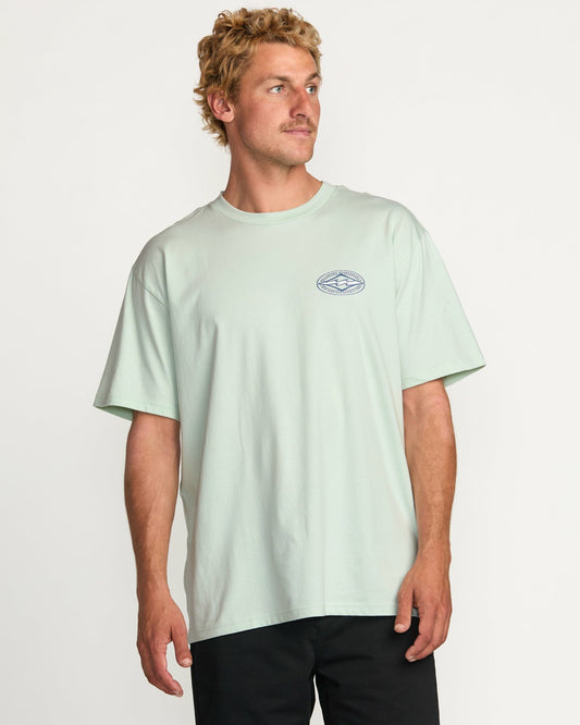 Diamond Vision Regular Tee - Ash Blue | Billabong