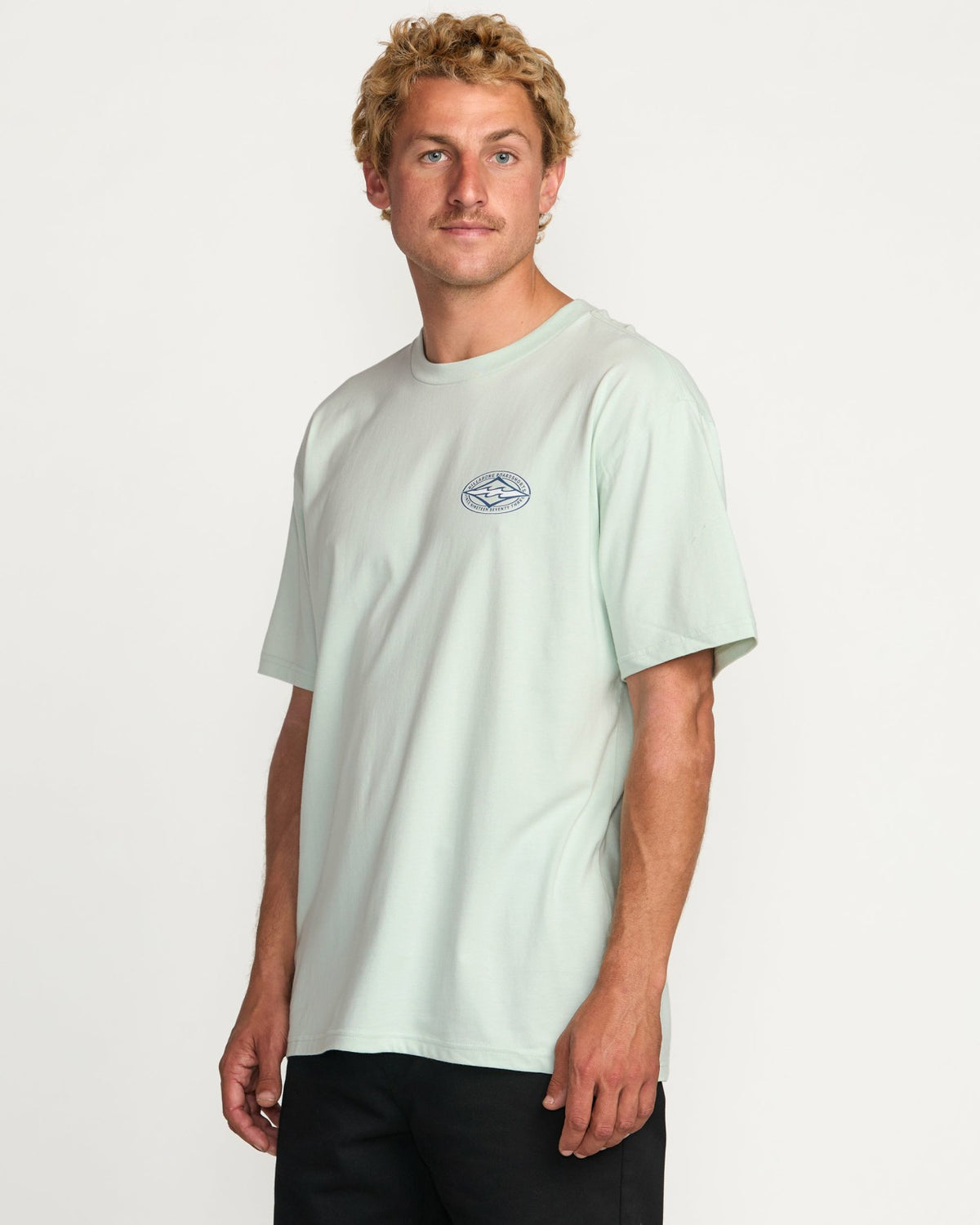 Diamond Vision Regular Tee - Ash Blue | Billabong