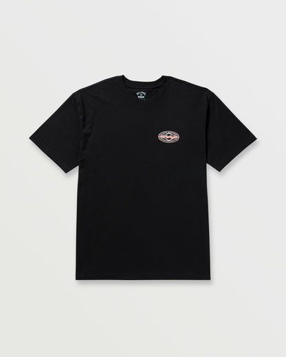 Diamond Vision Regular Tee - Black | Billabong