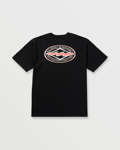 Diamond Vision Regular Tee - Black | Billabong