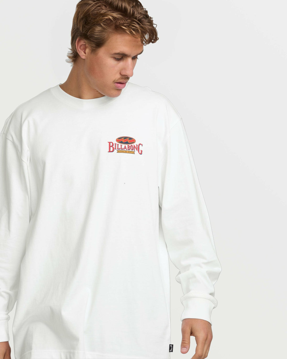 Double Spread OG Long Sleeve Tee - White | Billabong